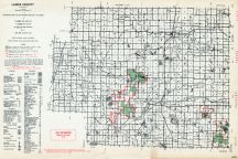 Lapeer County, Michigan State Atlas 1955